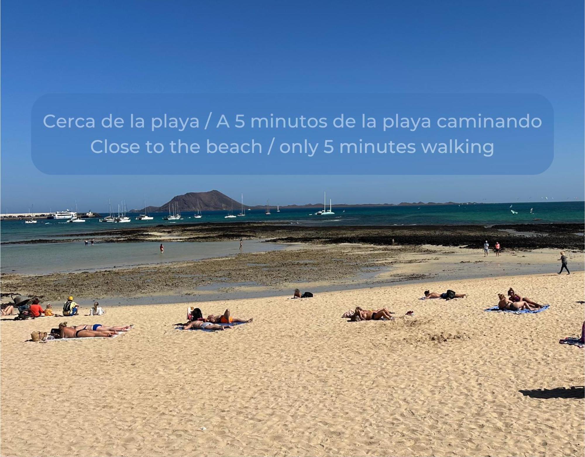 Basa Paradise - Piscina, Terraza, Wifi Y Parking Corralejo Eksteriør billede